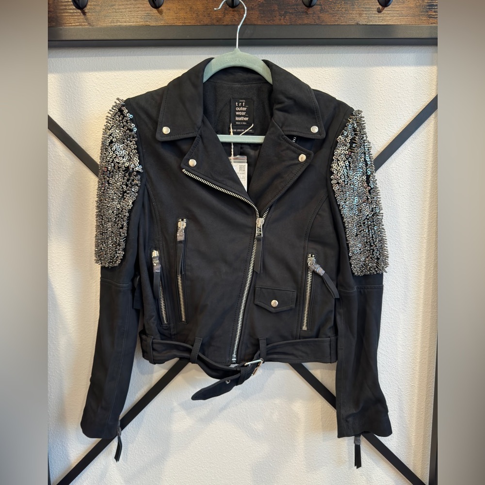 ZARA leather jacket